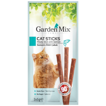 Garden Mix Sticks Somonlu Kedi Ödülü 3x5 Gr - 1