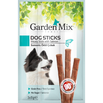 Garden Mix Sticks Somonlu Köpek Ödülü 3x11 Gr - 1
