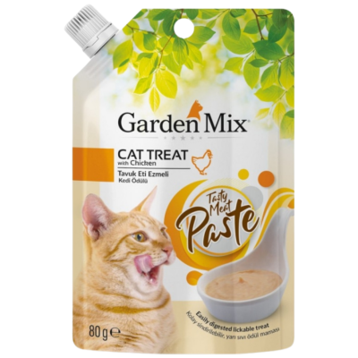 Garden Mix Tavuklu Et Ezmesi Kedi Ödülü 80 Gr - 1