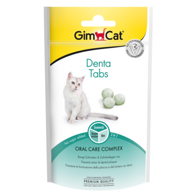 Gimcat Denta Tabs Kedi Ödül Tableti 40 Gr - 1