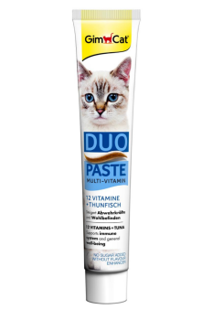 GimCat Multi Vitamin Duo Paste Tuna + 12 Vitaminli 50 Gr - 1