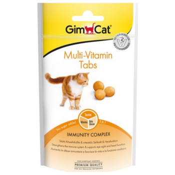 GimCat Multi Vitamin Tabs Kedi Ödül Tableti 40 Gr - 1