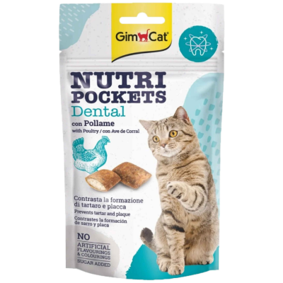 Gimcat Nutri Pockets Dental Kedi Ödülü 60 Gr - 1