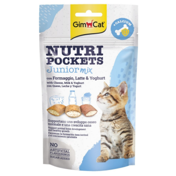 GimCat Nutri Pockets Junior Mix Yavru Kedi Ödülü 60 Gr - 1