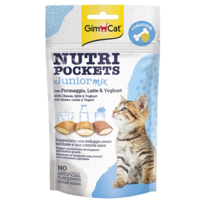 Gimcat Nutri Pockets Junior Mix Yavru Kedi Ödülü 60 Gr - 1