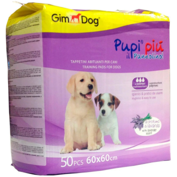 GimDog Köpekler İçin Lavanta Kokulu Çiş Eğitim Pedi 60x60 Cm 50 Li - 1