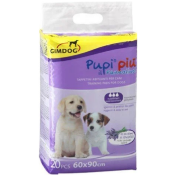 GimDog Köpekler İçin Lavanta Kokulu Çiş Eğitim Pedi 60x90 Cm 20 Li - 1