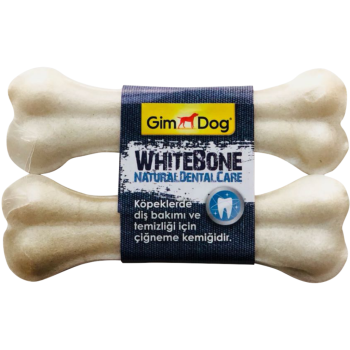GimDog Whitebone Mordimi Press Kemik Köpek Ödülü 2 Li 120 Gr - 1