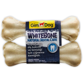 GimDog Whitebone Mordimi Press Kemik Köpek Ödülü 2 Li 70 Gr - 1