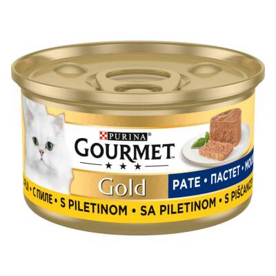 Gourmet Gold Kıyılmış Tavuklu Kedi Konservesi 85 Gr - 1