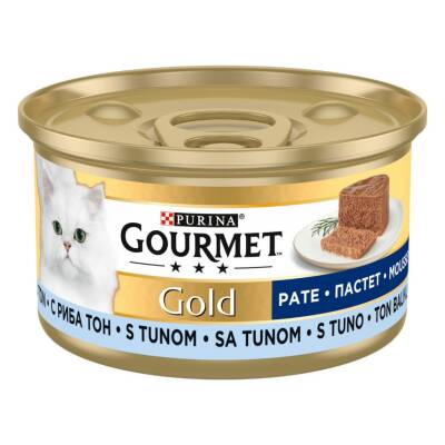 Gourmet Gold Kıyılmış Ton Balıklı Kedi Konservesi 85 Gr - 1