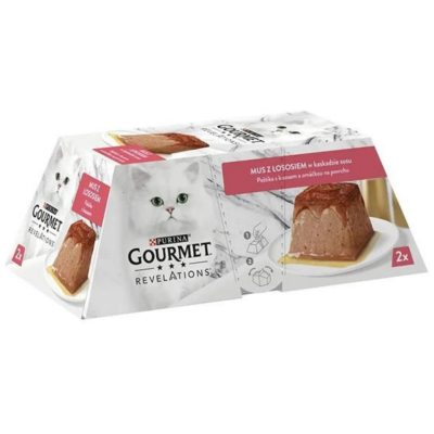 Gourmet Revelations Kıyılmış Somonlu Kedi Konservesi 2x57 Gr - 1