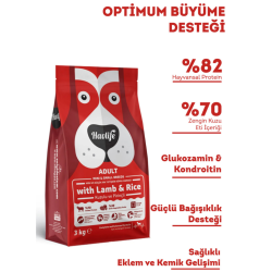 Havlife Small Mini Adult Kuzu Etli Küçük Irk Yetişkin Köpek Maması 3 Kg - 2