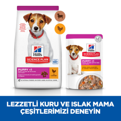 Hill's SCIENCE PLAN Kuzulu & Pirinçli Küçük ve Mini Irk Yavru Köpek Maması 1.5 Kg - 6