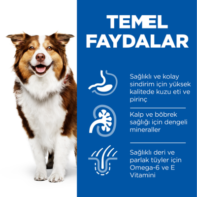 Hill's SCIENCE PLAN Kuzulu ve Pirinçli Orta Irk +7 Yaşlı Köpek Maması 14 Kg - 3