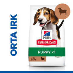 Hill's SCIENCE PLAN Kuzulu ve Pirinçli Orta Irk Yavru Köpek Maması 2.5 Kg - 2