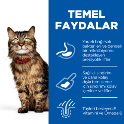 Hill's SCIENCE PLAN Mide ve Deri Hassasiyeti Tavuklu Yetişkin Kedi Maması 1.5 Kg - 4