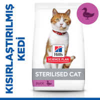 Hill's SCIENCE PLAN Ördekli Kısırlaştırılmış Yetişkin Kedi Maması 10 Kg - 2