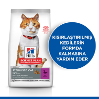 Hill's SCIENCE PLAN Ördekli Kısırlaştırılmış Yetişkin Kedi Maması 10 Kg - 3