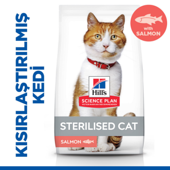 Hill's SCIENCE PLAN Sterilised Somonlu Kısırlaştırılmış Kedi Maması 10 Kg - 2