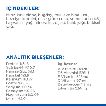 Hill's SCIENCE PLAN Sterilised Somonlu Kısırlaştırılmış Kedi Maması 10 Kg - 4