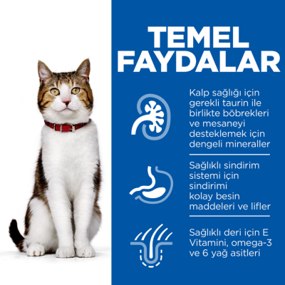 Hill's SCIENCE PLAN Tavuklu +7 Yaşlı Kedi Maması 1.5 Kg - 3