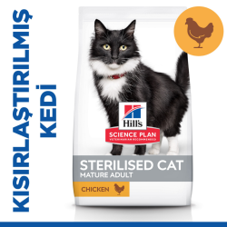 Hill's SCIENCE PLAN Tavuklu Kısırlaştırılmış +7 Yaşlı Kedi Maması 1.5 Kg - 1