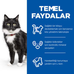 Hill's SCIENCE PLAN Tavuklu Kısırlaştırılmış +7 Yaşlı Kedi Maması 1.5 Kg - 3