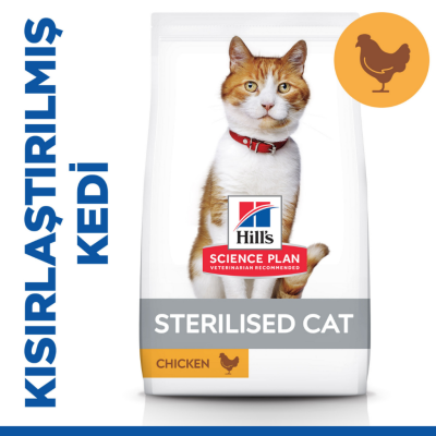 Hill's SCIENCE PLAN Tavuklu Kısırlaştırılmış Yetişkin Kedi Maması 1.5 Kg - 1