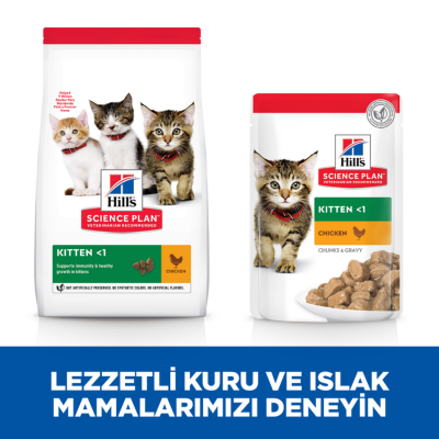 Hill's SCIENCE PLAN Tavuklu Yavru Kedi Maması 1.5 Kg - 5