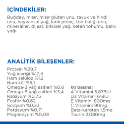 Hill's SCIENCE PLAN Ton Balıklı +7 Yaşlı Kedi Maması 1.5 Kg - 4