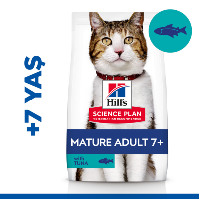 Hill's SCIENCE PLAN Ton Balıklı +7 Yaşlı Kedi Maması 1.5 Kg - 1