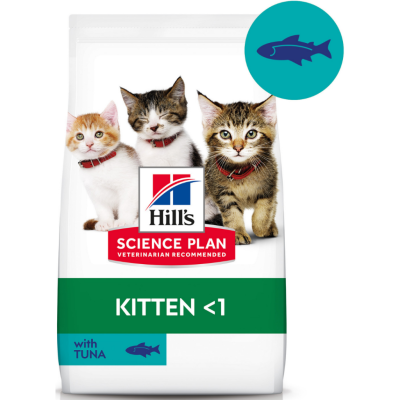 Hill's SCIENCE PLAN Ton Balıklı Yavru Kedi Maması 7 Kg - 1