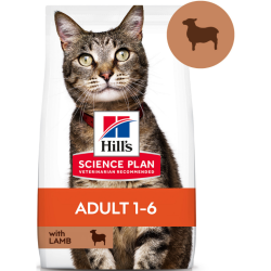 Hill's SCIENCE PLAN Yetişkin Kuzulu Kedi Maması 10 Kg - 1