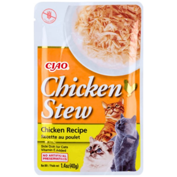 inaba Ciao Chicken Stew Tavuk Güveçli Pate Kedi Yaş Maması 40 Gr - 1