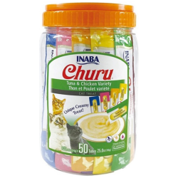 İnaba Ciao Churu Cream Karışık Paket Krema Kedi Ödülü 50 x 14 Gr - 1