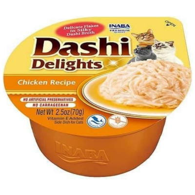 İnaba Ciao Dashi Delights Tavuklu Kedi Çorbası 70 Gr - 1