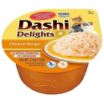 inaba Ciao Dashi Delights Tavuklu Kedi Çorbası 70 Gr - 1