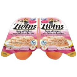 İnaba Twins Ton Balıklı Somonlu ve Tavuklu Jöle İçinde Kedi Yaş Maması 2 x 35 Gr - 2