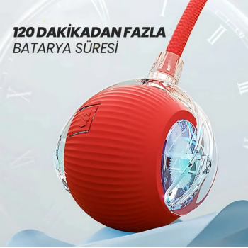İnteraktif Hareketli Kuyruklu Top Kedi Oyuncağı - 2