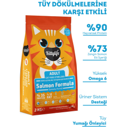 Kittylife Sterilised Somonlu Kısırlaştırılmış Kedi Maması 2 Kg - 2