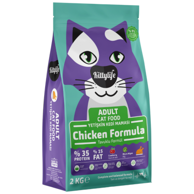 Kittylife Tavuklu Yetişkin Kedi Maması 2 Kg - 1