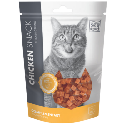 M-PETS Chicken Crumbs Tavuklu Kedi Ödülü 80 Gr - 1