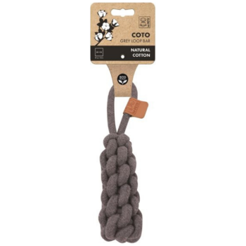 M-PETS Coto Grey Loop Bar Örgü Köpekler İçin Oyuncak 22.00 Cm - 1
