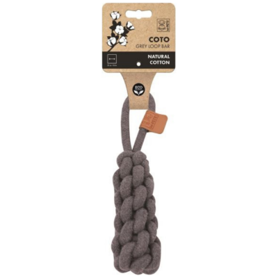 M-PETS Coto Grey Loop Bar Örgü Köpekler İçin Oyuncak 22.00 Cm - 1