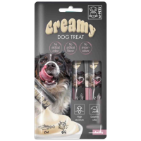 M-PETS Creamy Morina Balıklı ve Biftekli Krema Köpek Ödülü 4x15 Gr - 1