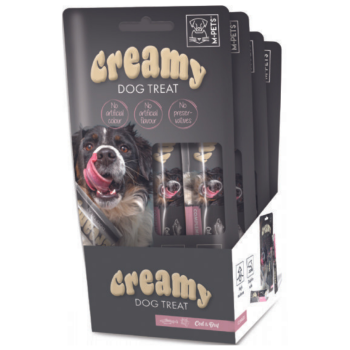 M-PETS Creamy Morina Balıklı ve Biftekli Krema Köpek Ödülü 4x15 Gr - 2
