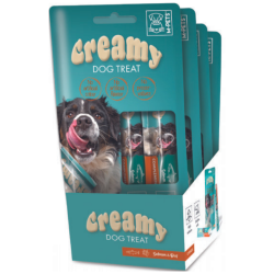 M-PETS Creamy Somon Balıklı ve Biftekli Krema Köpek Ödülü 4 x 15 Gr - 2