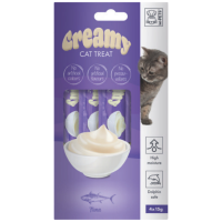 M-PETS Creamy Ton Balıklı Krema Kedi Ödülü 4x15 Gr - 1