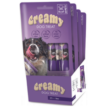 M-PETS Creamy Ton Balıklı Krema Köpek Ödülü 4x15 Gr - 2